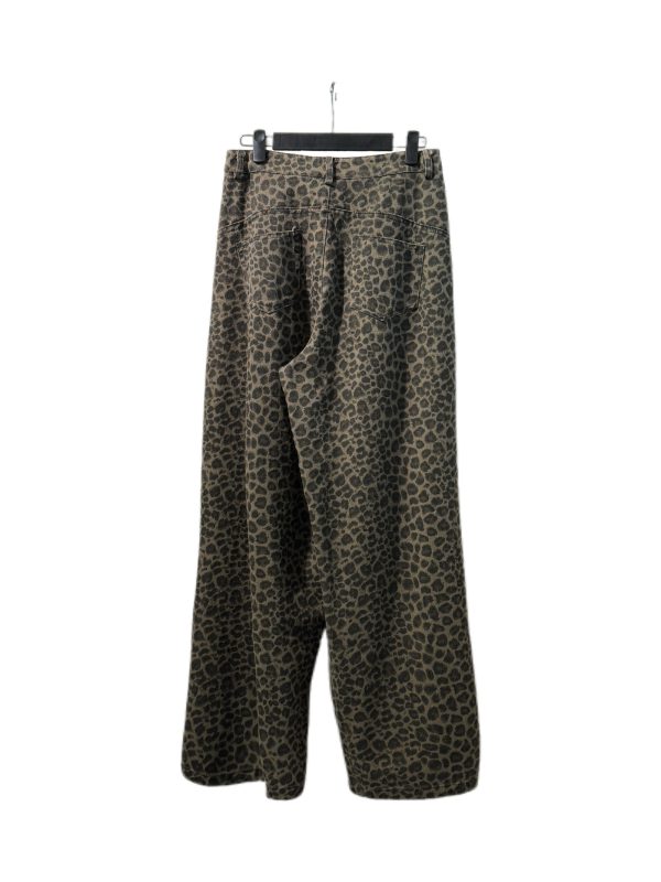 豹紋長褲