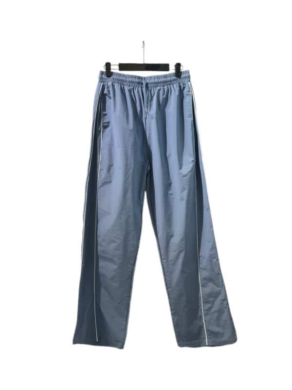 韓國尼龍滾白線長褲