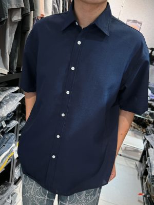 IMG_1845 素面短袖襯衫