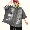 庫洛米牛仔襯衫