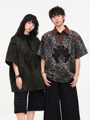 IMG_2932 豹紋造型POLO TEE