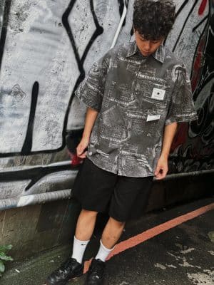 IMG_5336 復古牛仔短袖襯衫