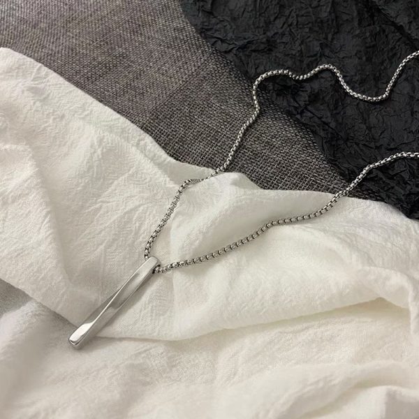 扭曲長條項鍊