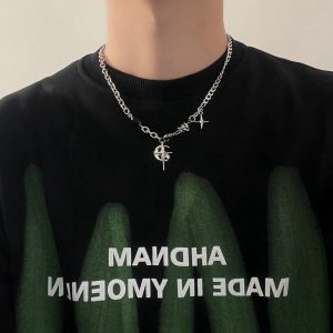 S__95248400_0 十字星月古巴項鍊