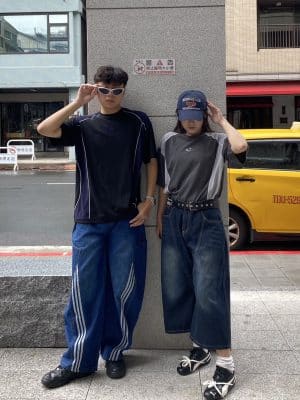 拼接透氣球衣T