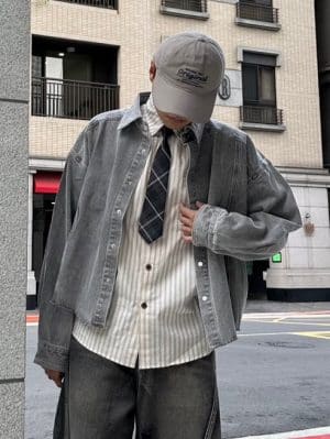 S__4218923 銀扣牛仔襯衫