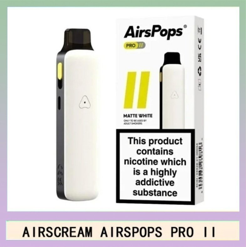 Airscream Airspops Pro II Airscream Airspops Pro II 氣泡2代可調瓦電子煙主機空倉煙彈官網